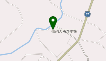 岩手中部水道企業団 高円万寺浄水場の地図画像