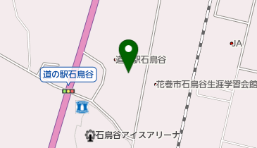 花巻市 杜氏の里パークゴルフ場の地図画像