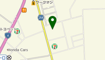 北良株式会社の地図画像