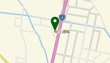 北上運輸株式会社の地図画像