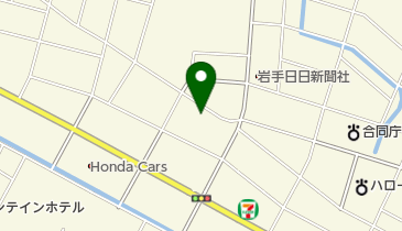 株式会社ミツウロコ北上店の地図画像
