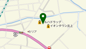 有限会社かぎや菓子舗 マックスバリュ店の地図画像