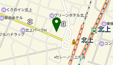 ニチイ学館北上校の地図画像