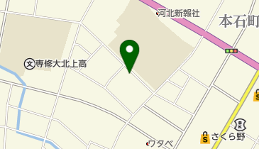 岳間沢珠算塾 西小学校前教室の地図画像