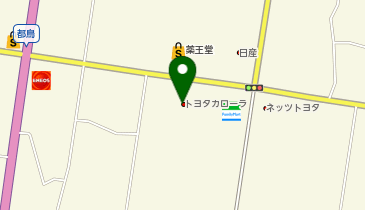 トヨタカローラ南岩手株式会社北上店の地図画像