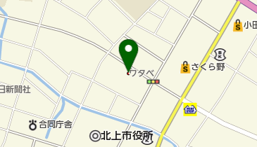 ワタベ文具店の地図画像