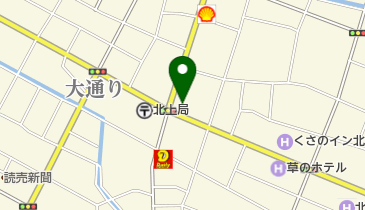 明治安田生命保険相互会社北上営業所の地図画像