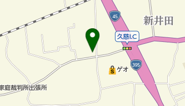 つきのきさわ電器の地図画像