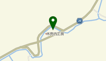 木売内公民館の地図画像