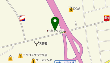 スズキアリーナ久慈の地図画像