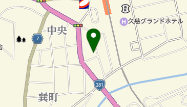 千葉運動具店の地図画像