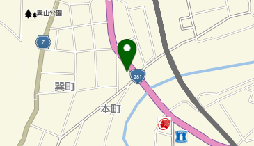 美容室カンナの地図画像