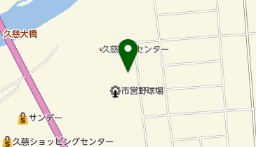 市営野球場の地図画像