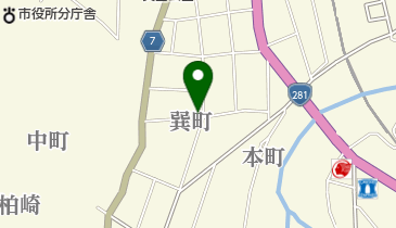 小深田理容所の地図画像