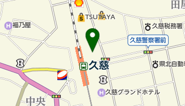 久慈市役所 子育て支援センターの地図画像