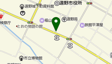 遠野オートセンターの地図画像