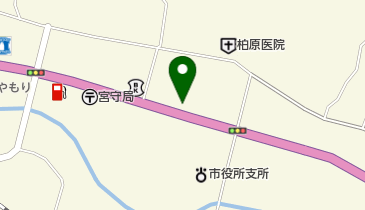 鱒沢自工の地図画像