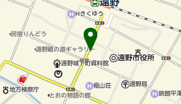 あらや生花店の地図画像