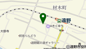 遠野運転代行の地図画像