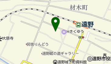 熊谷洋品店の地図画像