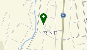 宮下公民館の地図画像