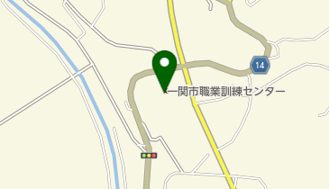 一関職業訓練協会の地図画像