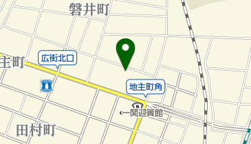 三和時計店の地図画像