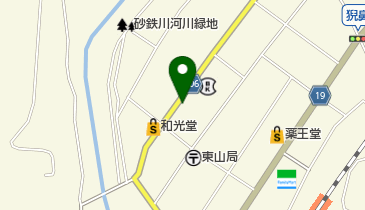 鈴慶履物店の地図画像