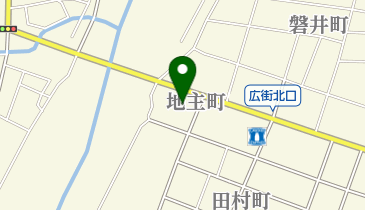 千田作商店の地図画像