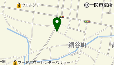 赤テント美容室の地図画像