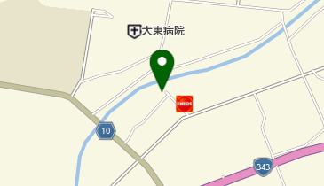 オーケー美容室の地図画像