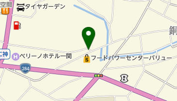 美容室ていこの地図画像