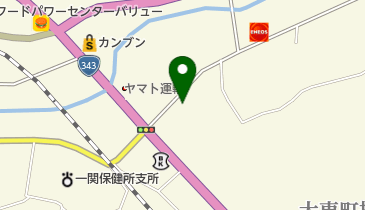 オイカワ理容の地図画像