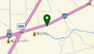 理容たかはしの地図画像