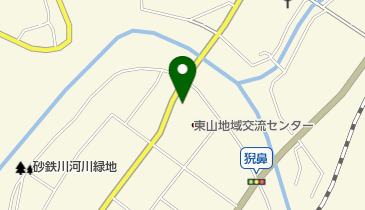 久保田理容店の地図画像