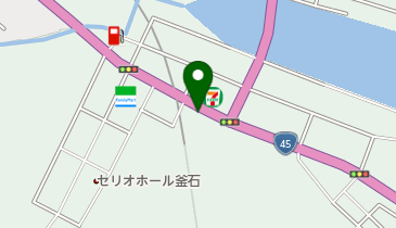 新来軒の地図画像