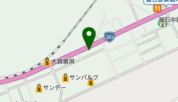 あんべクリーニング店の地図画像