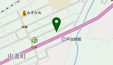 ホワイトクリーニング中妻店の地図画像