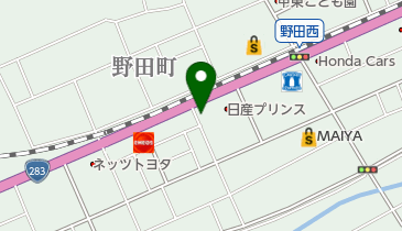 関ホンダの地図画像