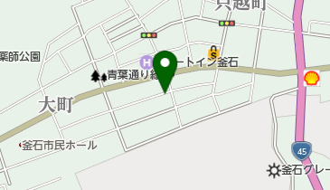ラベンダーの地図画像