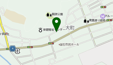 ドゥーダ 大町本店の地図画像
