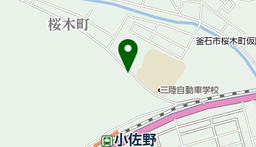 千坂理容所の地図画像