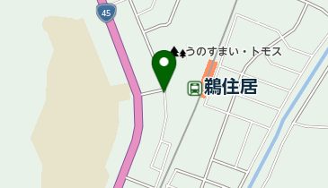 富乃家食堂の地図画像