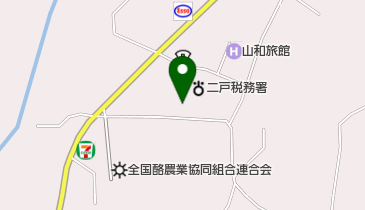 株式会社ユアテック二戸営業所の地図画像