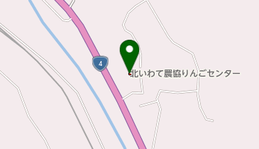 新岩手農業協同組合 北部りんごセンターの地図画像