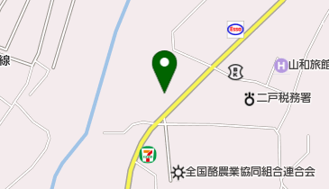 絹絵屋二戸店の地図画像