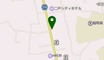 久慈源酒店の地図画像