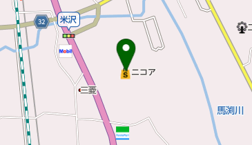 まるしょうストア おふくろ亭ニコア店の地図画像