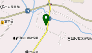 津嶋理容室の地図画像