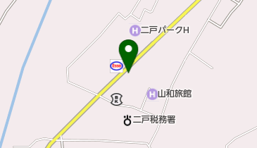 松本理容館の地図画像